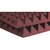 Auralex Pyramids 4" Burgundy